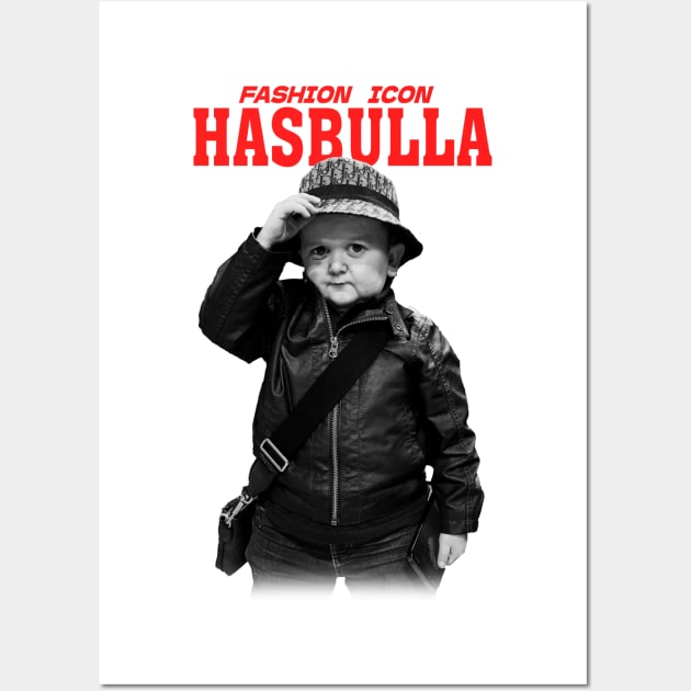 Hasbulla Fashion Icon Wall Art by bmron